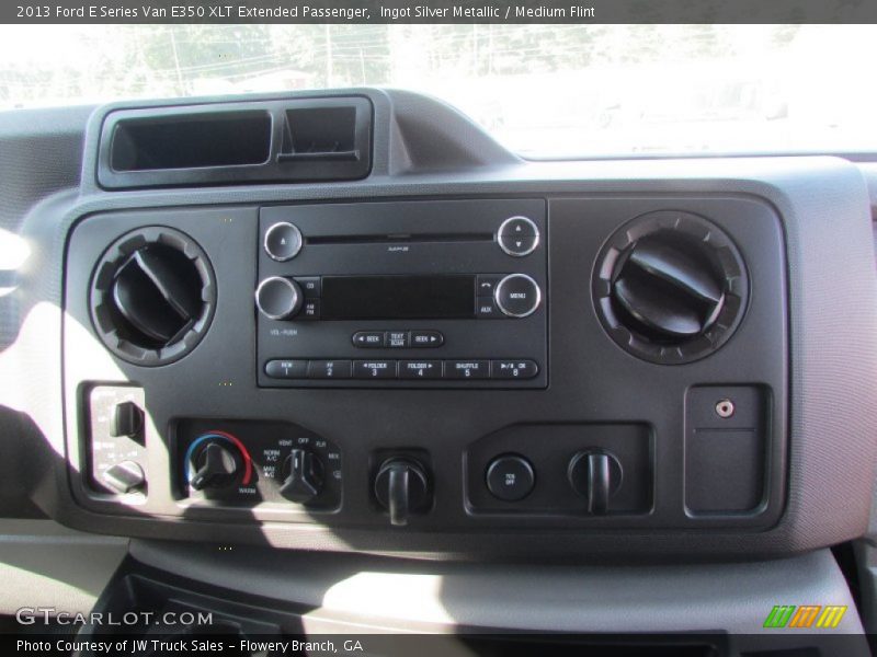 Ingot Silver Metallic / Medium Flint 2013 Ford E Series Van E350 XLT Extended Passenger