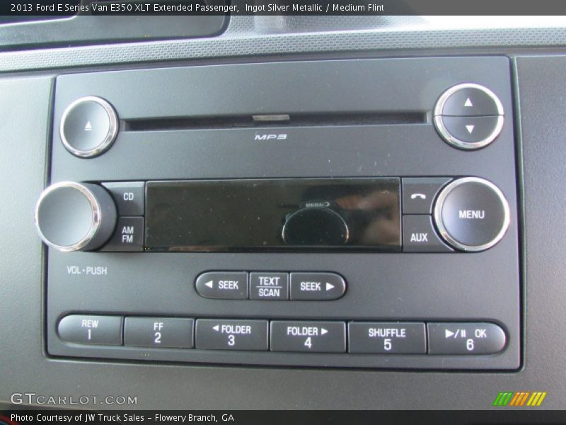 Ingot Silver Metallic / Medium Flint 2013 Ford E Series Van E350 XLT Extended Passenger