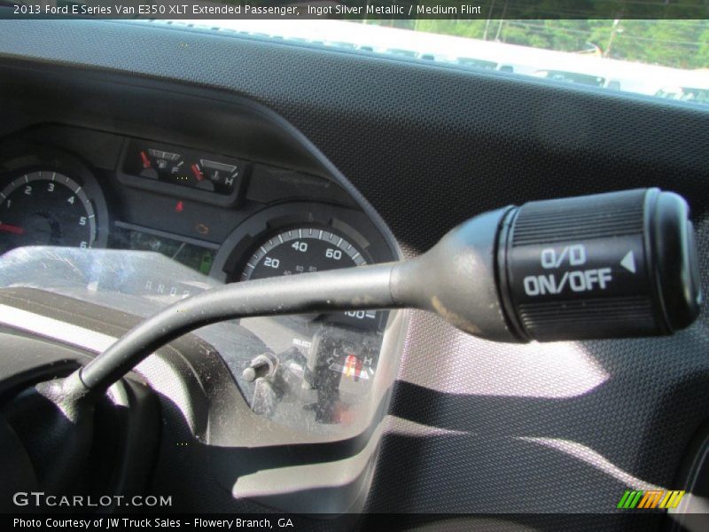 Ingot Silver Metallic / Medium Flint 2013 Ford E Series Van E350 XLT Extended Passenger