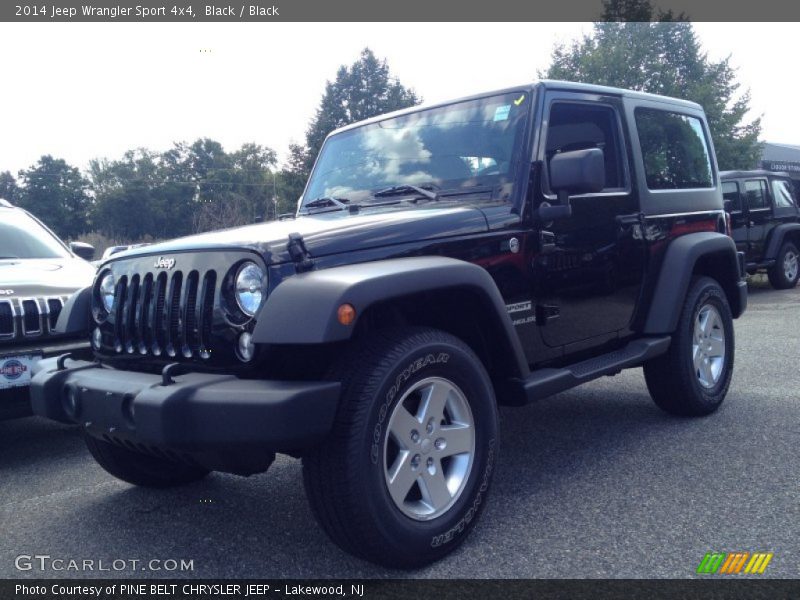 Black / Black 2014 Jeep Wrangler Sport 4x4