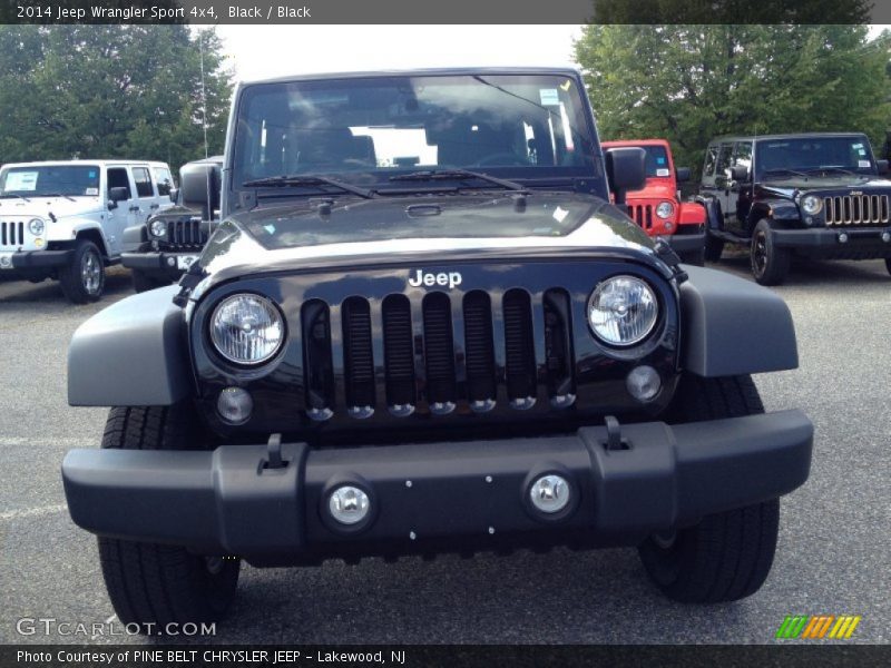 Black / Black 2014 Jeep Wrangler Sport 4x4