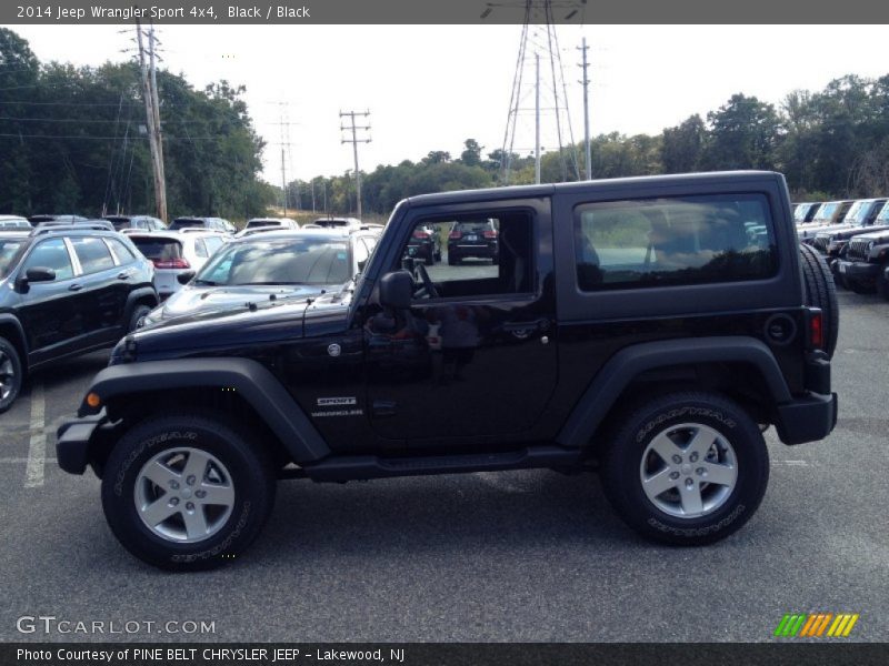 Black / Black 2014 Jeep Wrangler Sport 4x4