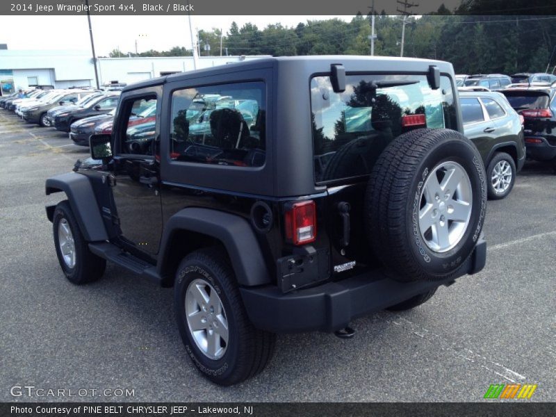 Black / Black 2014 Jeep Wrangler Sport 4x4