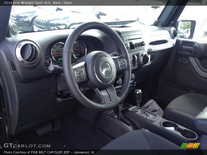 Black / Black 2014 Jeep Wrangler Sport 4x4