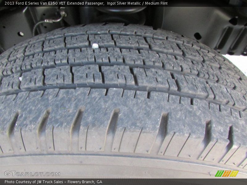 Ingot Silver Metallic / Medium Flint 2013 Ford E Series Van E350 XLT Extended Passenger