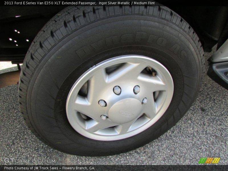 Ingot Silver Metallic / Medium Flint 2013 Ford E Series Van E350 XLT Extended Passenger