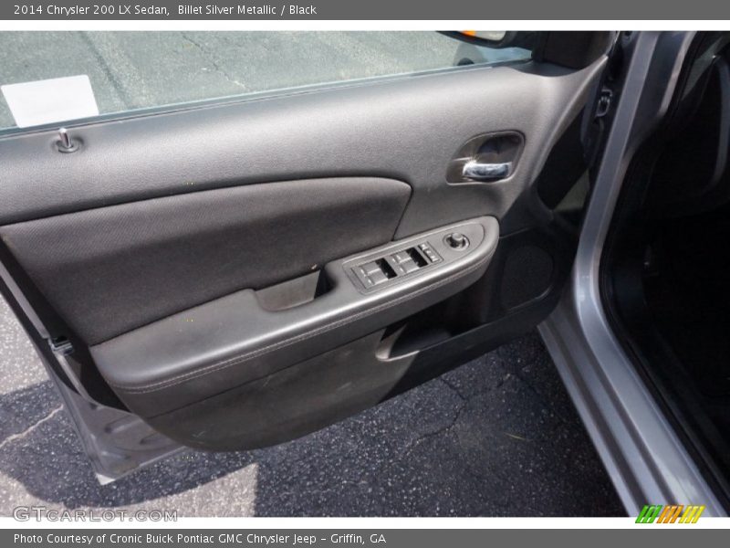 Billet Silver Metallic / Black 2014 Chrysler 200 LX Sedan