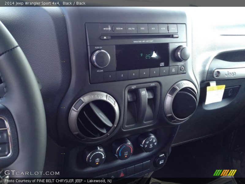 Black / Black 2014 Jeep Wrangler Sport 4x4