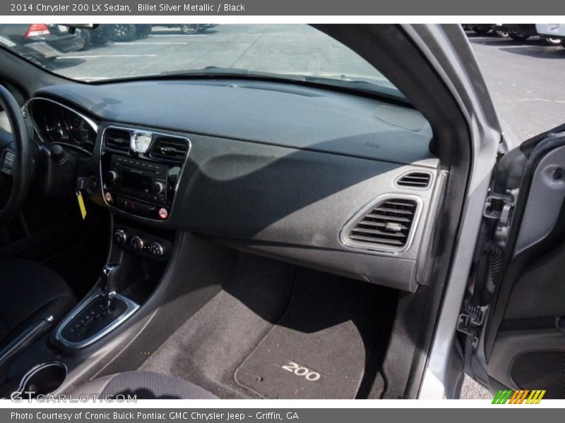 Billet Silver Metallic / Black 2014 Chrysler 200 LX Sedan