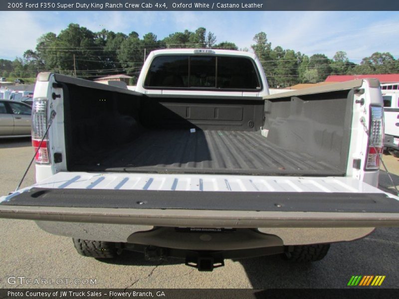 Oxford White / Castano Leather 2005 Ford F350 Super Duty King Ranch Crew Cab 4x4