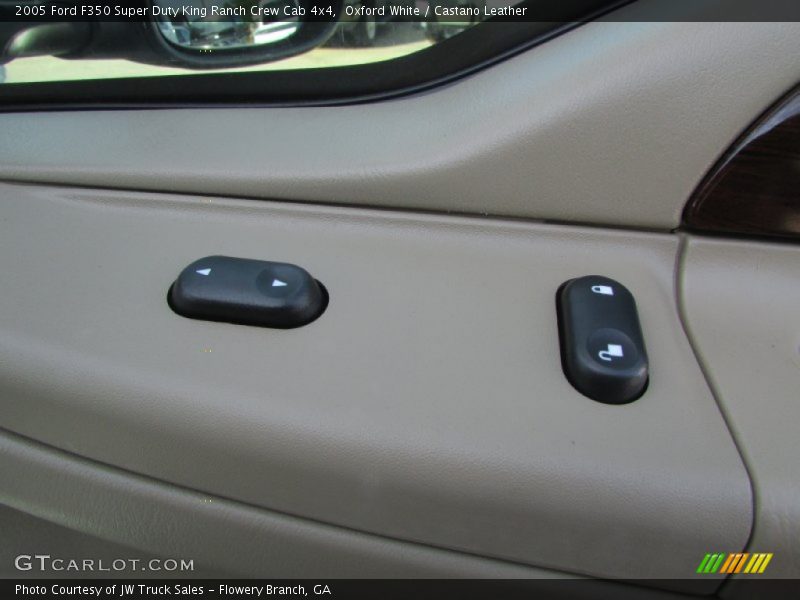 Oxford White / Castano Leather 2005 Ford F350 Super Duty King Ranch Crew Cab 4x4
