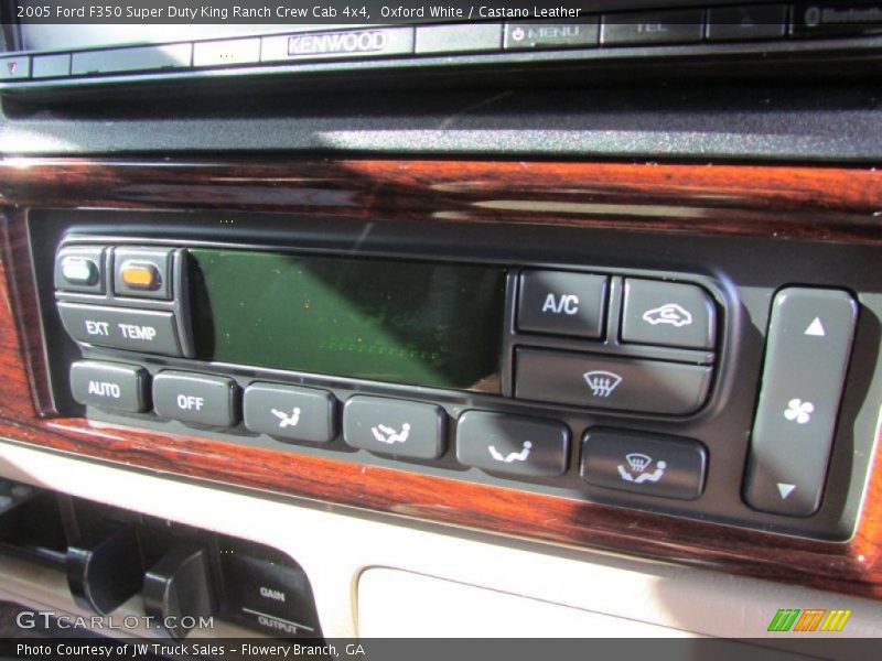 Oxford White / Castano Leather 2005 Ford F350 Super Duty King Ranch Crew Cab 4x4