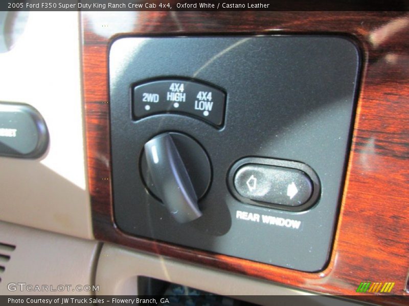 Oxford White / Castano Leather 2005 Ford F350 Super Duty King Ranch Crew Cab 4x4