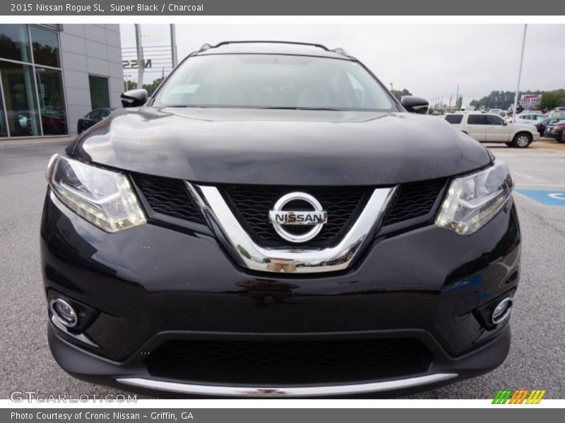 Super Black / Charcoal 2015 Nissan Rogue SL
