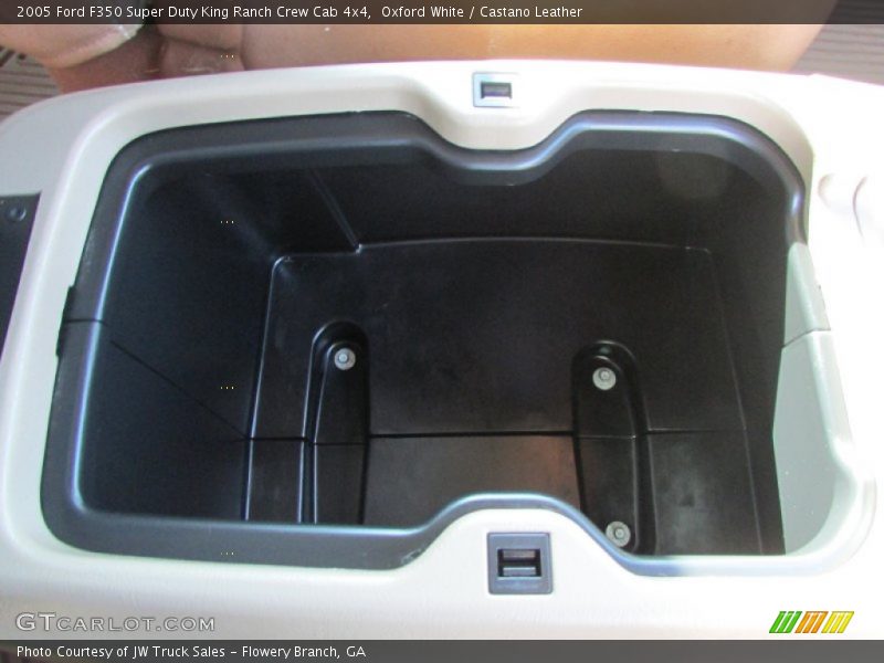 Oxford White / Castano Leather 2005 Ford F350 Super Duty King Ranch Crew Cab 4x4