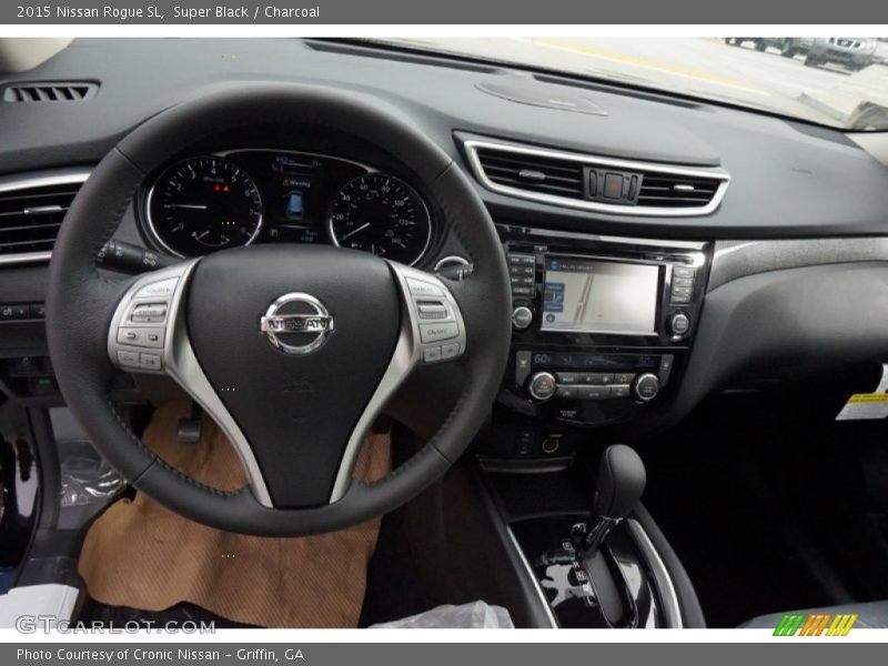 Dashboard of 2015 Rogue SL