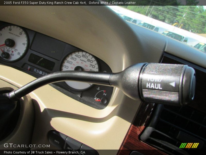 Oxford White / Castano Leather 2005 Ford F350 Super Duty King Ranch Crew Cab 4x4