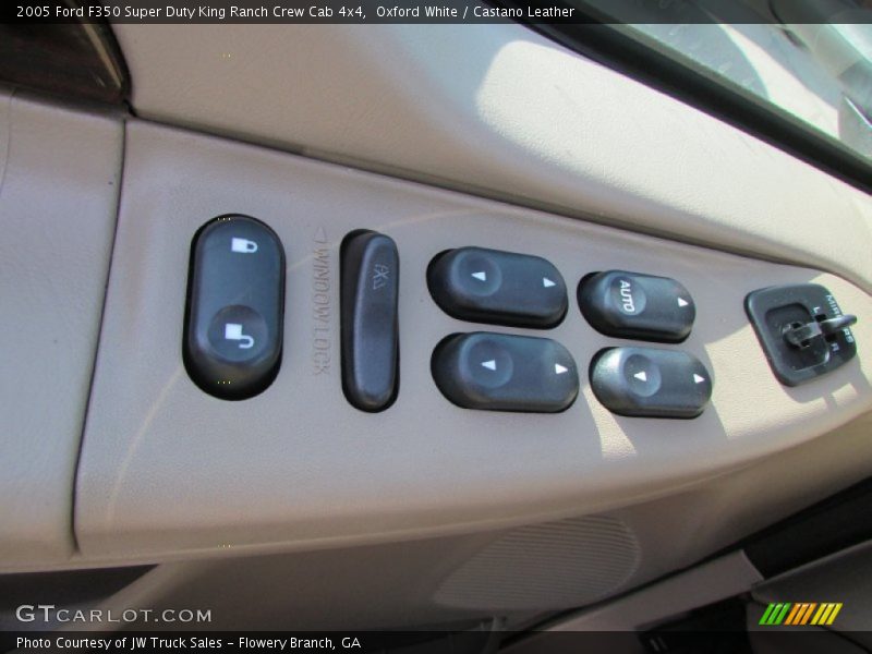 Oxford White / Castano Leather 2005 Ford F350 Super Duty King Ranch Crew Cab 4x4