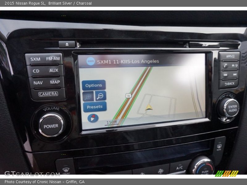 Brilliant Silver / Charcoal 2015 Nissan Rogue SL