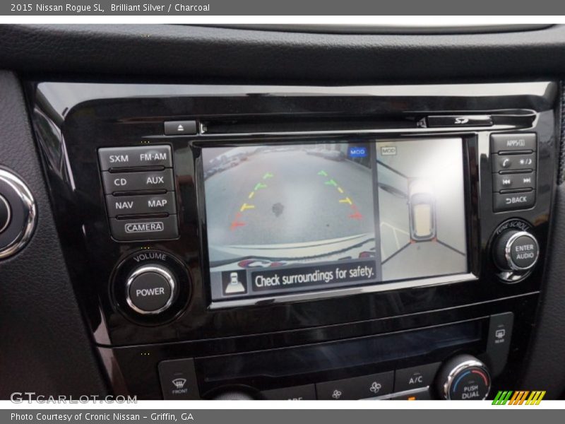 Brilliant Silver / Charcoal 2015 Nissan Rogue SL