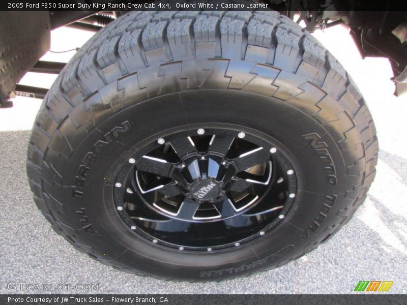 Oxford White / Castano Leather 2005 Ford F350 Super Duty King Ranch Crew Cab 4x4