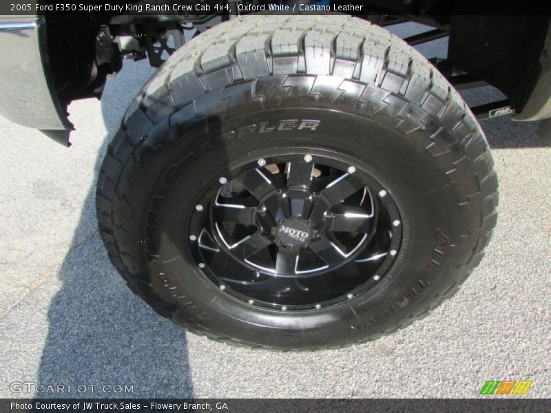 Oxford White / Castano Leather 2005 Ford F350 Super Duty King Ranch Crew Cab 4x4