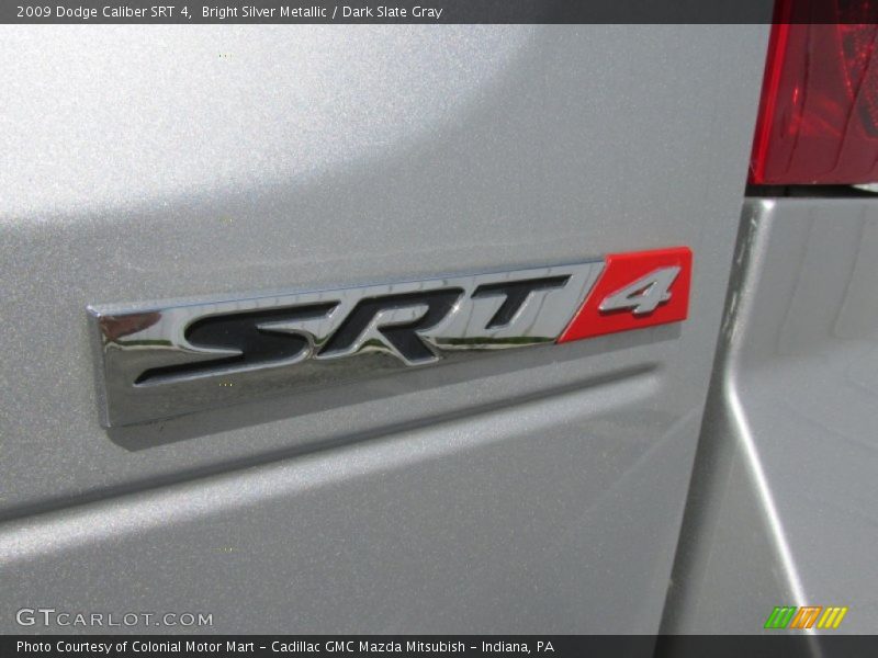 Bright Silver Metallic / Dark Slate Gray 2009 Dodge Caliber SRT 4