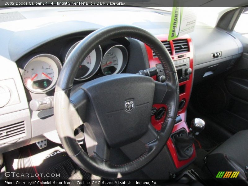Bright Silver Metallic / Dark Slate Gray 2009 Dodge Caliber SRT 4