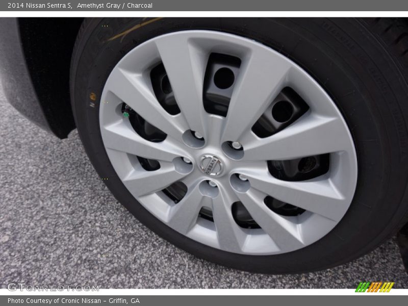 Amethyst Gray / Charcoal 2014 Nissan Sentra S