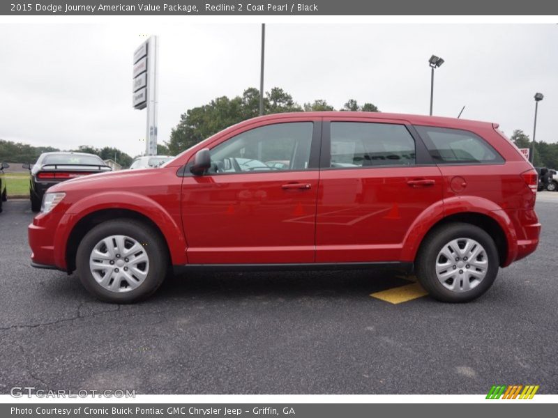 Redline 2 Coat Pearl / Black 2015 Dodge Journey American Value Package