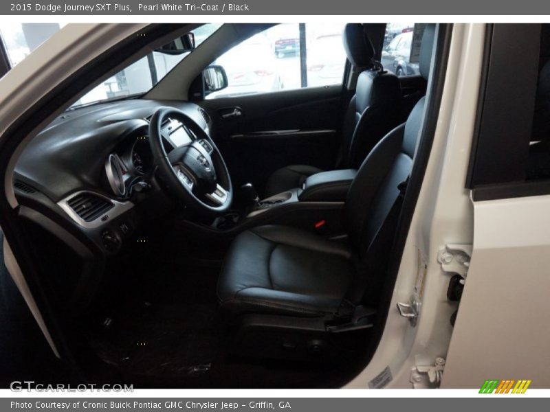 Pearl White Tri-Coat / Black 2015 Dodge Journey SXT Plus