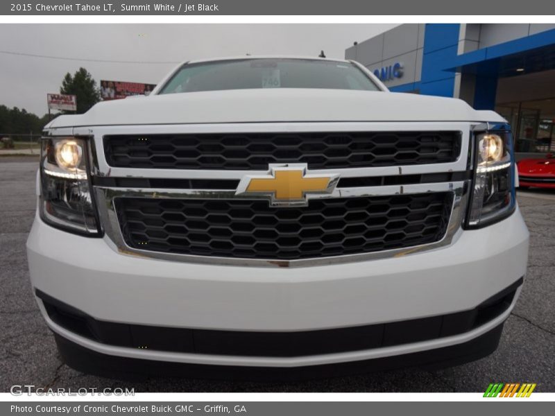 Summit White / Jet Black 2015 Chevrolet Tahoe LT