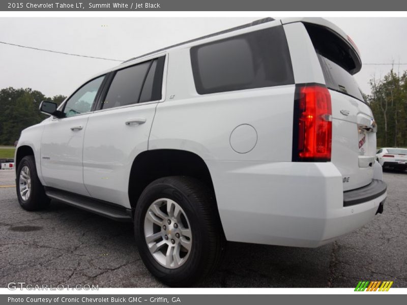 Summit White / Jet Black 2015 Chevrolet Tahoe LT