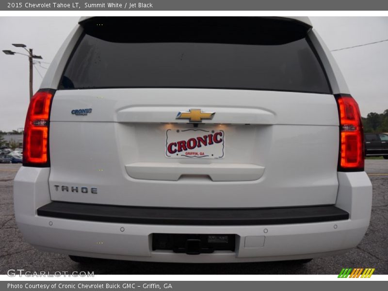 Summit White / Jet Black 2015 Chevrolet Tahoe LT