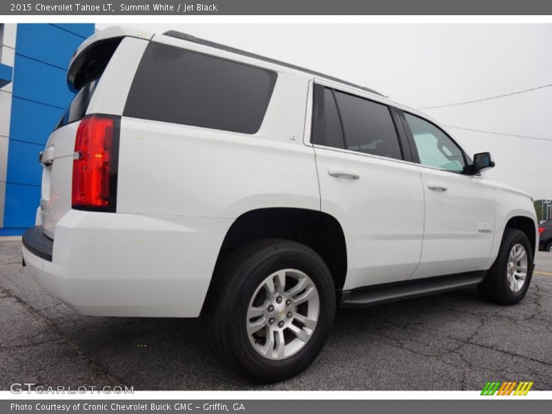 Summit White / Jet Black 2015 Chevrolet Tahoe LT
