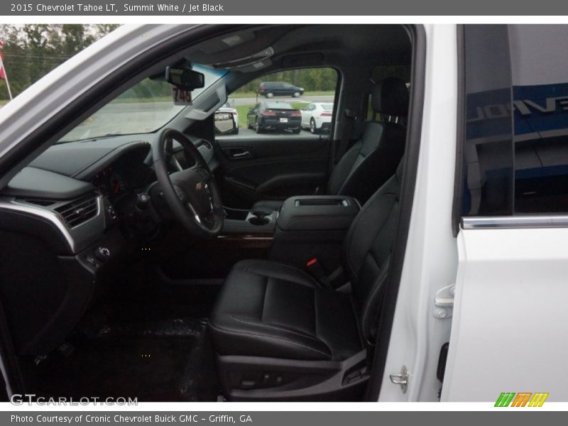 Summit White / Jet Black 2015 Chevrolet Tahoe LT