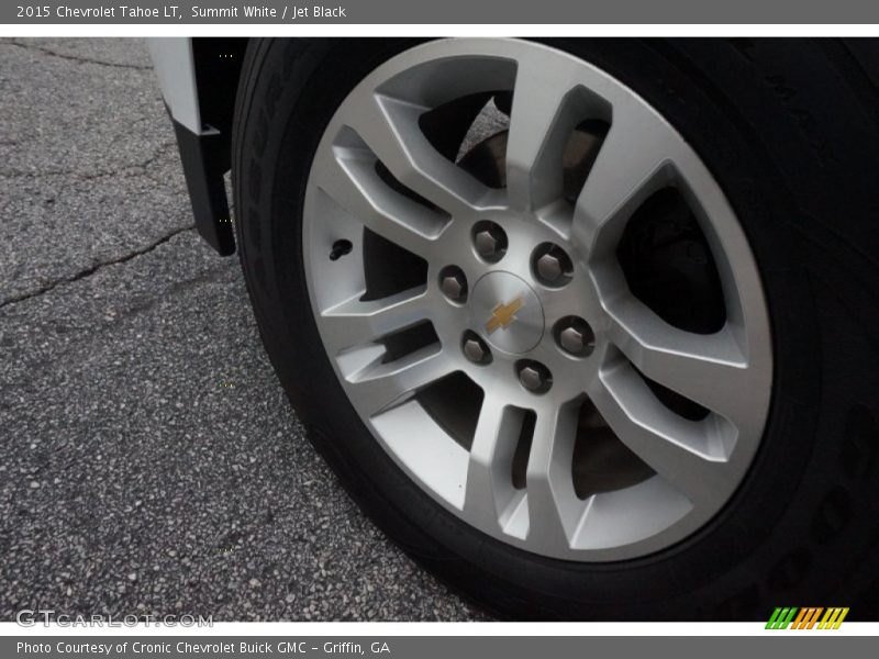 Summit White / Jet Black 2015 Chevrolet Tahoe LT