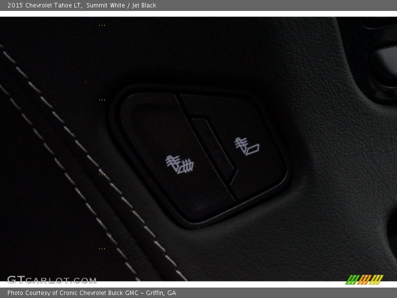 Summit White / Jet Black 2015 Chevrolet Tahoe LT