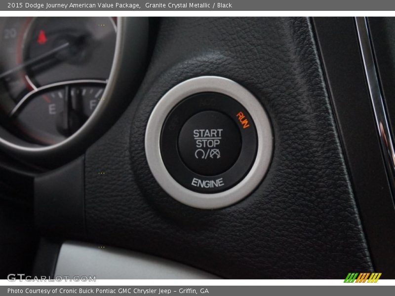 Granite Crystal Metallic / Black 2015 Dodge Journey American Value Package