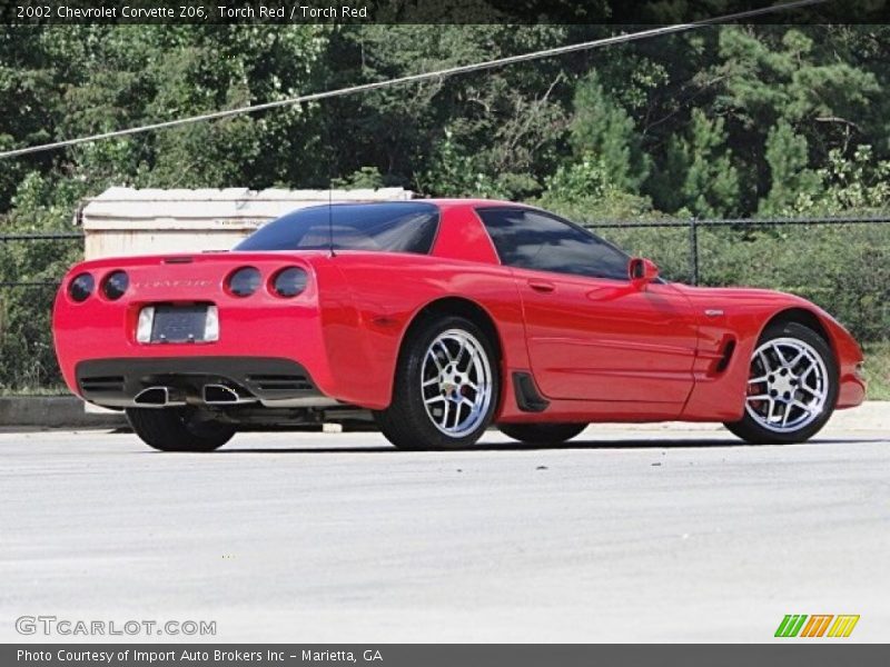 Torch Red / Torch Red 2002 Chevrolet Corvette Z06