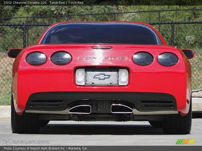 Torch Red / Torch Red 2002 Chevrolet Corvette Z06