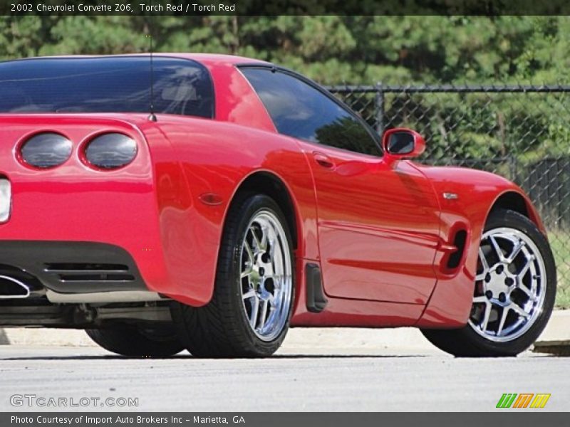 Torch Red / Torch Red 2002 Chevrolet Corvette Z06