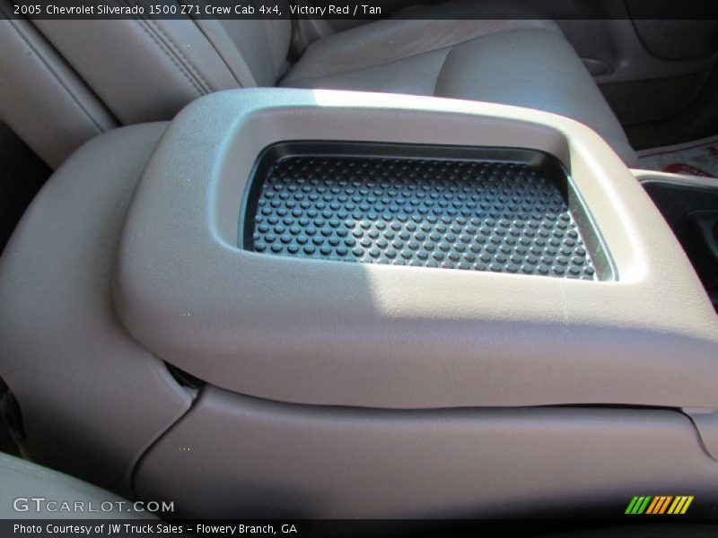 Victory Red / Tan 2005 Chevrolet Silverado 1500 Z71 Crew Cab 4x4