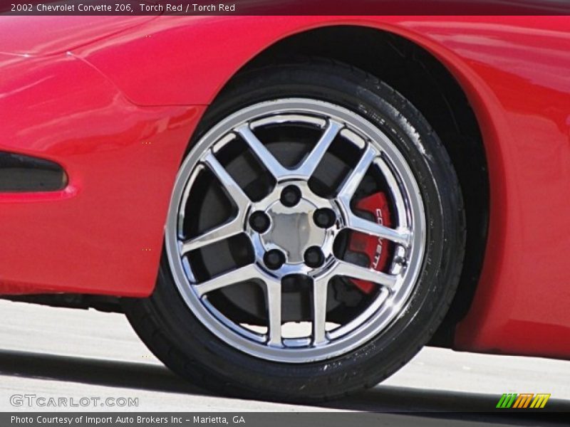 Torch Red / Torch Red 2002 Chevrolet Corvette Z06