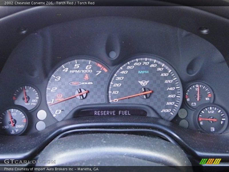 Torch Red / Torch Red 2002 Chevrolet Corvette Z06