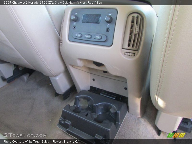 Victory Red / Tan 2005 Chevrolet Silverado 1500 Z71 Crew Cab 4x4