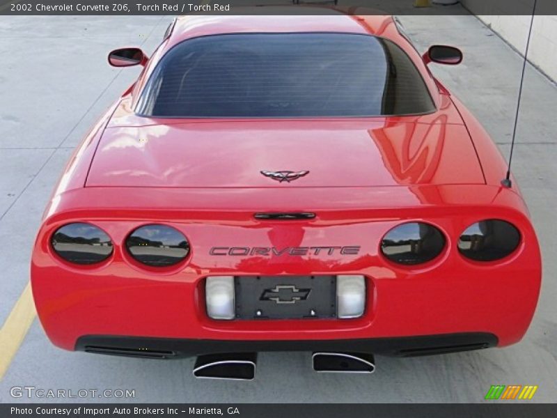 Torch Red / Torch Red 2002 Chevrolet Corvette Z06