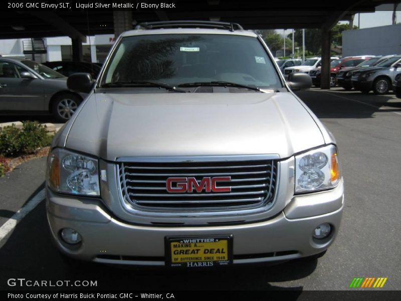Liquid Silver Metallic / Ebony Black 2006 GMC Envoy SLT