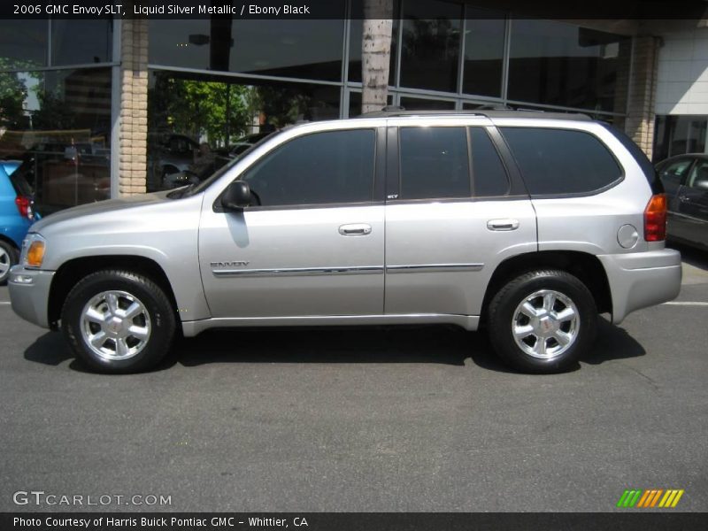 Liquid Silver Metallic / Ebony Black 2006 GMC Envoy SLT