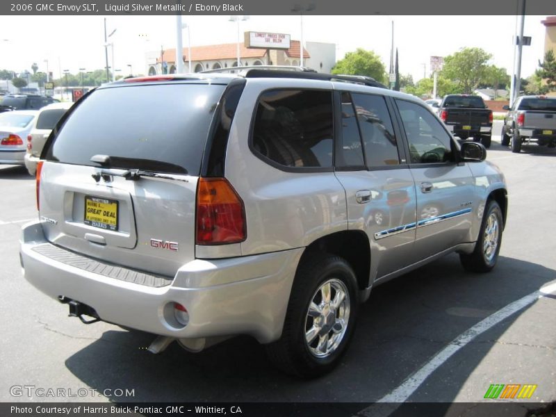 Liquid Silver Metallic / Ebony Black 2006 GMC Envoy SLT